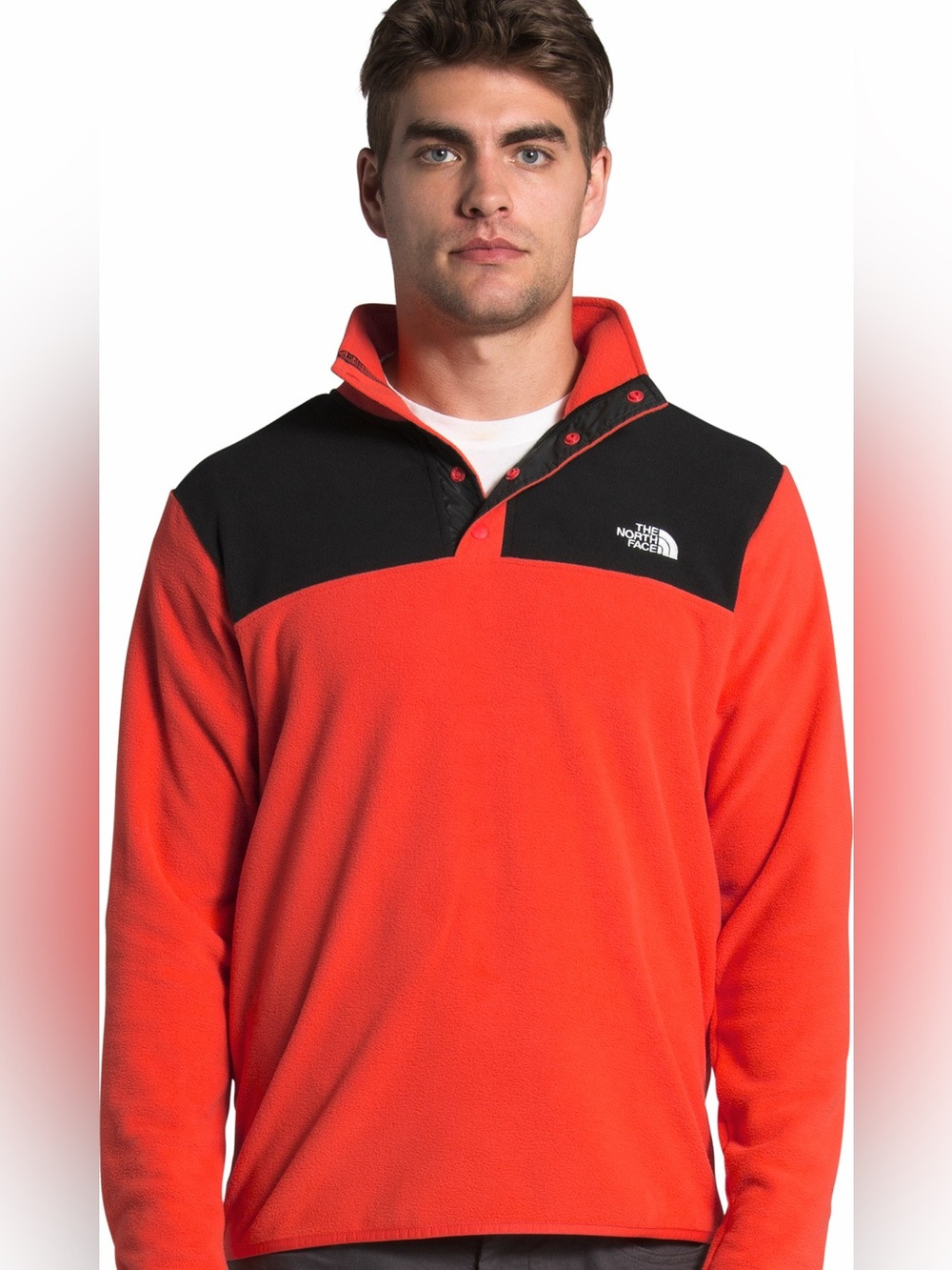 The North Face Men's TKA Glacier Snap-Neck Pullover Size XL